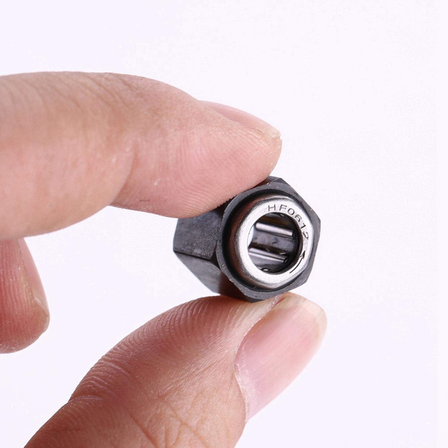 Nitro Engine Hex Nut One Way Bearing R025 RC Spare Part Compatible with hsp redcat Exceed hpi 1/10 Car, plplaaoo 12mm RC Hex Nut
