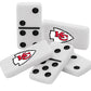 Masterpieces Kids & mature-themeds NFL Kansas City Chiefs Dominoes Game  28 Pieces  Team Gift