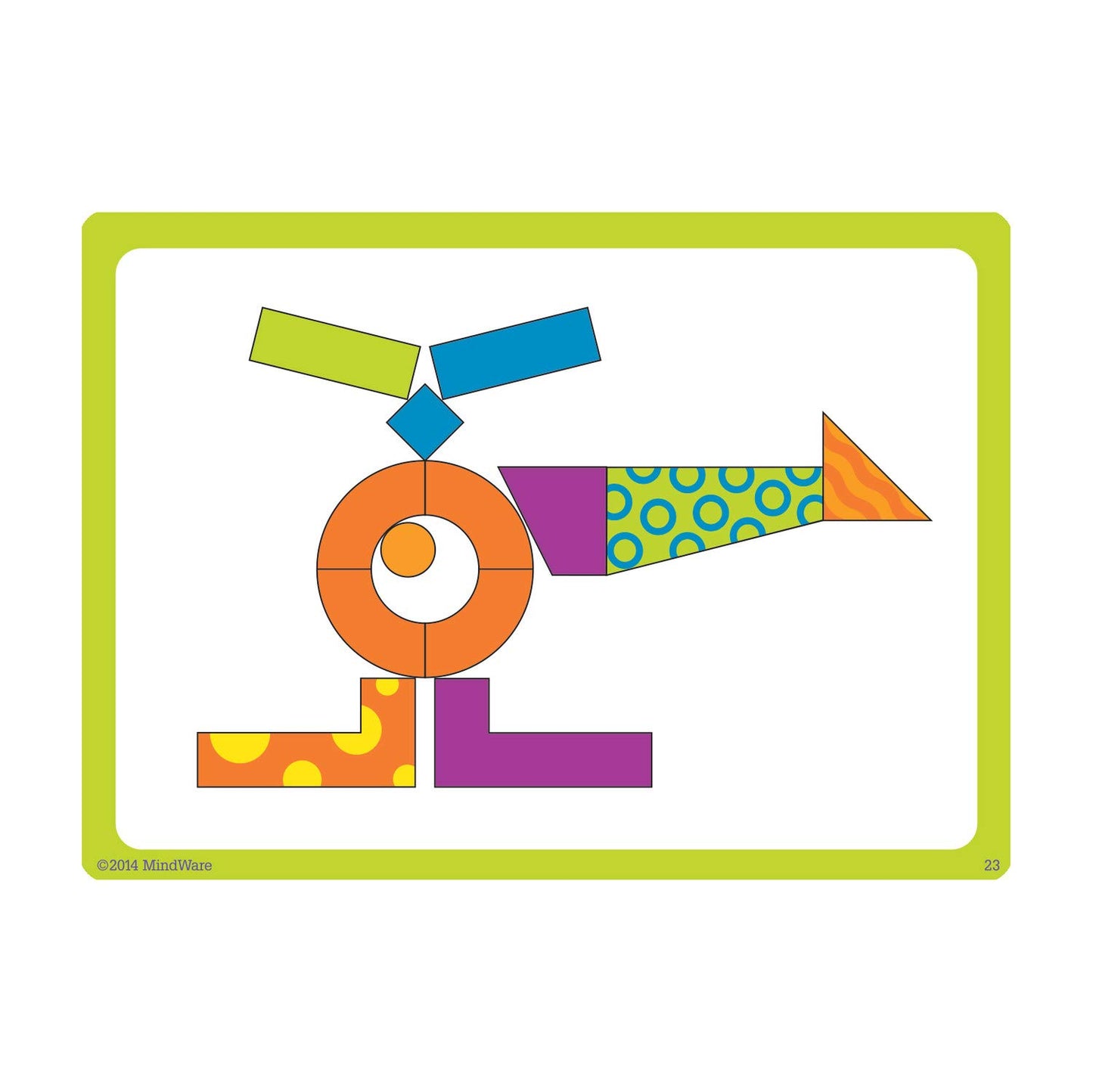 Mindware Imagination Patterns- Creative, Magnetic Play With Patterned Shapes!