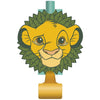Disney Lion King Party Blowouts  2.68 X 5.25, 8 Pcs