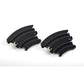 Afx/Racemasters Track Curve 6 1/8 Pair Afx70611 Ho Slot Racing Track