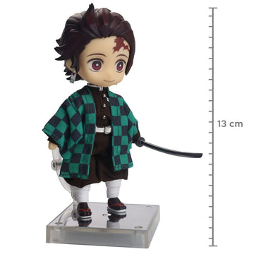 Good Smile Demon Slayer Tanjiro Kamado Nendoroid Doll Action Figure, Multicolor, 140mm, Plastic, Model G12650
