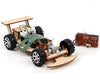 Pica Toys Wooden Wireless Remote Control F1 Racing Car Science Kit To Build (Green), Stem Project For Kids Aged 9 10 11 12 13, Science Building Kit Gift For Boys And Girls