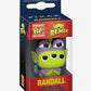 Funko Pop! Keychain: Pixar Alien Remix - Randall, Multicolour, 2 Inches