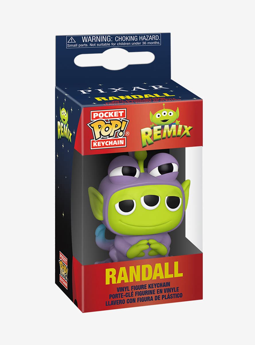 Funko Pop! Keychain: Pixar Alien Remix - Randall, Multicolour, 2 Inches