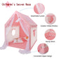 Kids Tent Play Tents For Toddler Children Indoor And Outdoor Large Pink Girls Princess Playhouse Castle With Windows Kids Room F