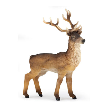 Papo -Hand-Painted - Figurine -Wild Animal Kingdom - Stag -53008 -Collectible - For Children - Suitable For Boys And Girls- From 3 Years Old