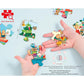 Caring Cats Makermax Kindness Puzzle - 100 Piece Jigsaw Puzzle with Missions | Emotional Learning Activity for Kids Ages 5-9 | Develops Empathy  Focus  and Fine Motor Skills | Gift for Boys & Girls