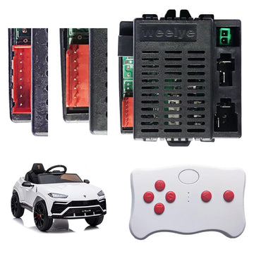 12 Volt Weelye Rx18,Rx43,Rx23 Ce 2.4G Bluetooth Receiver Control Box Conversion Kit For Power Wheels Ride On Car,Wellye Remote S