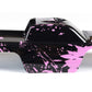 Custom Body Compatible For 1/10 Scale Rc Car Or Truck (Truck Not Included) (Muddy Pink Over Black)