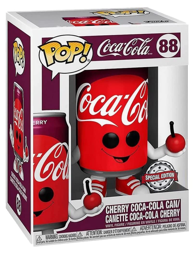 Funko Pop! Coca-Cola Cherry Coco-Cola Can Exclusive #88