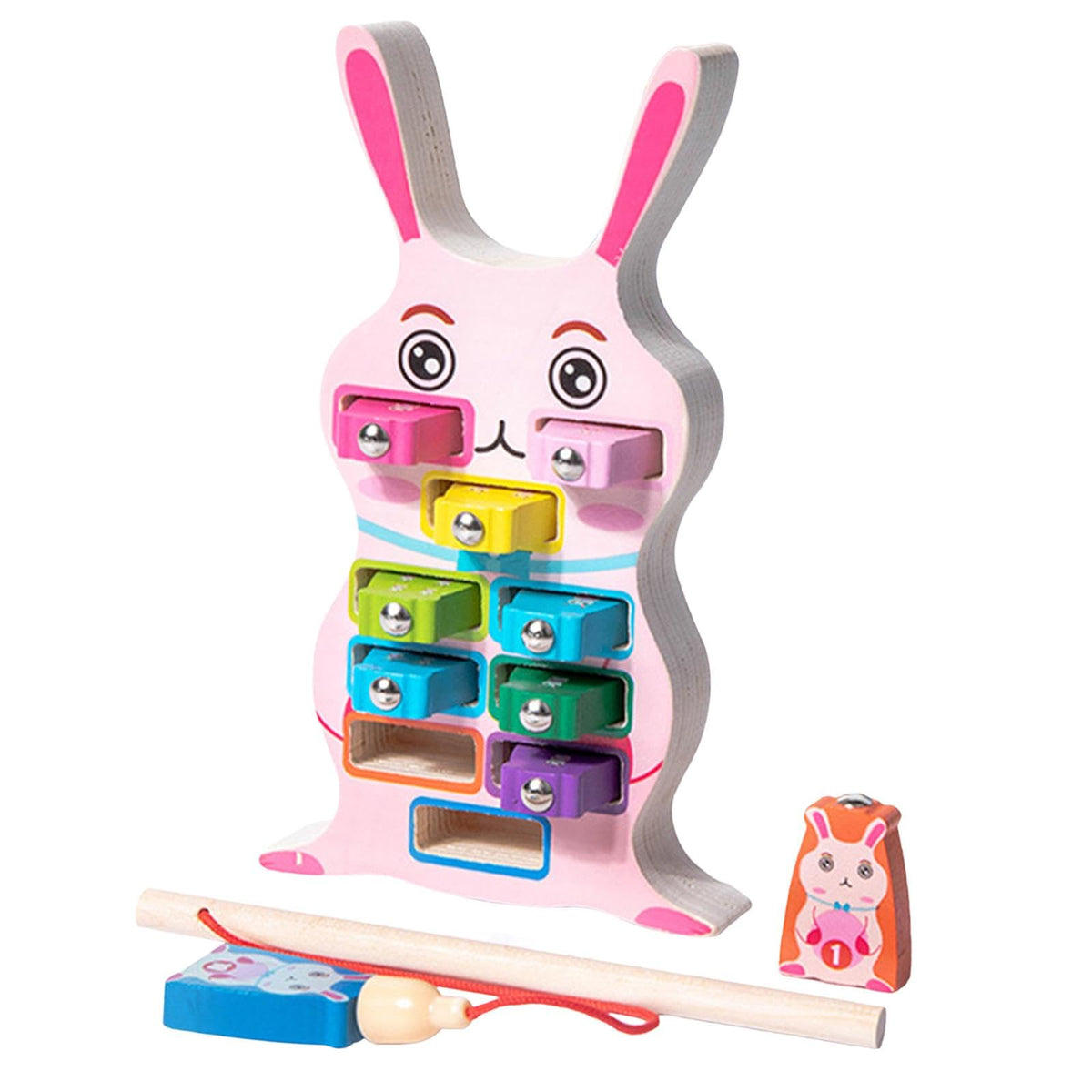 Bnf Magnetic Wooden Fishing Game Learning Preschool For Kids Children Boys Girls Rabbitbaby | Toys For Baby | Developmental Baby