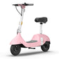 Okai Ea10 Electric Scooter With Seat For Adults, Up To 25 Miles Range & 15.5Mph, Retro-Style Seated E-Scooter, Moped Scooter Bik