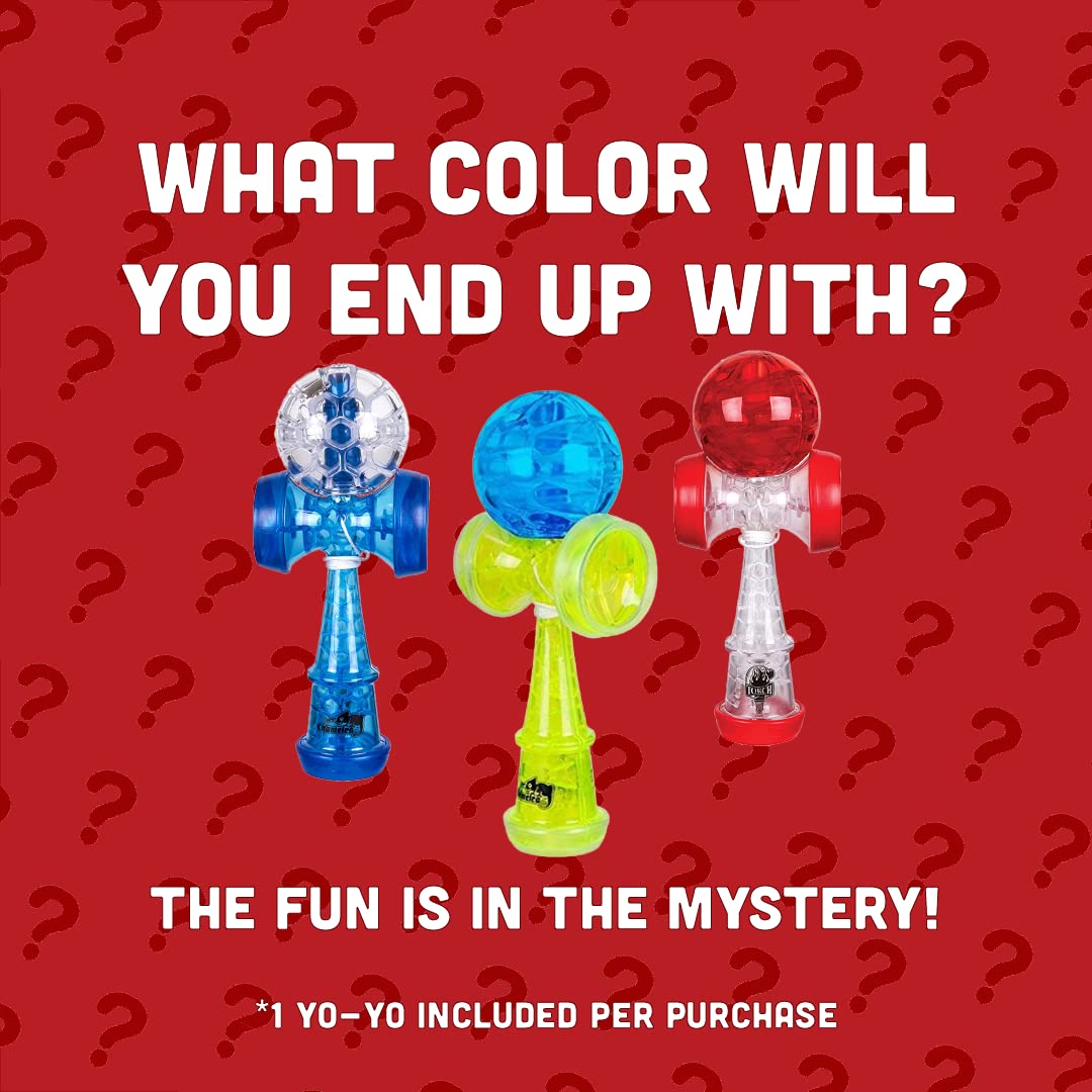 Duncan Toys Torch Light-Up Kendama Toy, Mystery Color