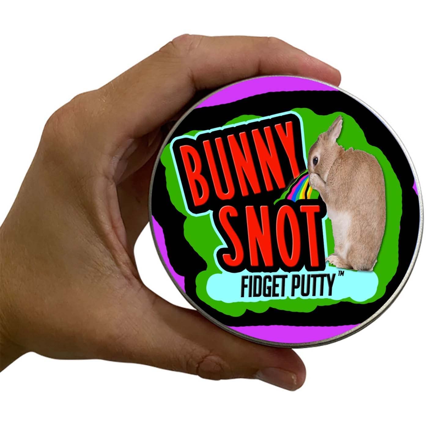 Bunny Snot Fidget Putty Stress Relief Toys Unique Easter Basket Rabbit Stocking Stuffers For Girls Boys Easter Bunny Boogers The