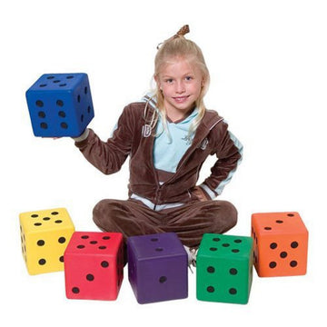 COLOR MY CLASS 6'' FOAM DICE
