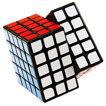 Irrdfo 5X5 Speed Cube, 5X5 Cube Puzzle Black