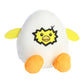 Aurora Punny Eggspressions  Me Up Stuffed Animal - Humorous Wordplay - Playful Expression - Yellow 3.5 Inches