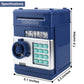 Elemusi Piggy Bank For Kids, Atm Electronic Password Cash Coin Bank, Money Saving Box For Kids, Boys Girls Birthday Gift (New Blue)