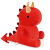 Ditucu Cute Dinosaur Plush Dragon Stuffed Animals Toys Dolls Soft Dino Plushie Birthday Gifts For Kids Girls Boys Red 10 Inch