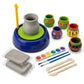 Kids Pottery Kit  Complete Clay Art & Craft Set For Children | Diy HandBuilding & Decorating | Creative Educational Activity |