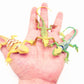 Guaishou 12pcs Artificial Reptile Lizard Figures - Multi-color Kids Gift Set for Imaginative Play