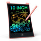 Kokodi Toys For 3 4 5 6 Years Old Girls, 10 Inch Reusable Colorful Lcd Writing Tablet Doodle Board Drawing Pad For Kids, Toddler Learning Educational Birthday Stocking Stuffer Christmas Gifts