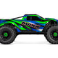 TRAXXAS Maxx Wide Green 1:10 RC Model Car Monster Truck 4WD RTR 2.4GHz