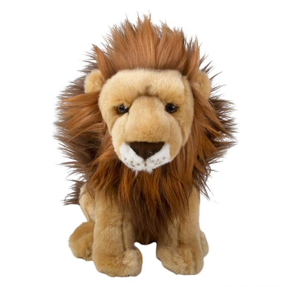 Forest & Twelfth 12' Stuffed Lion Plush, Heirloom Collection Stuffed Animal, Premium Materials, Best Gift For Kids Age 3+, Nursery And Room Decor (12'' Lion)