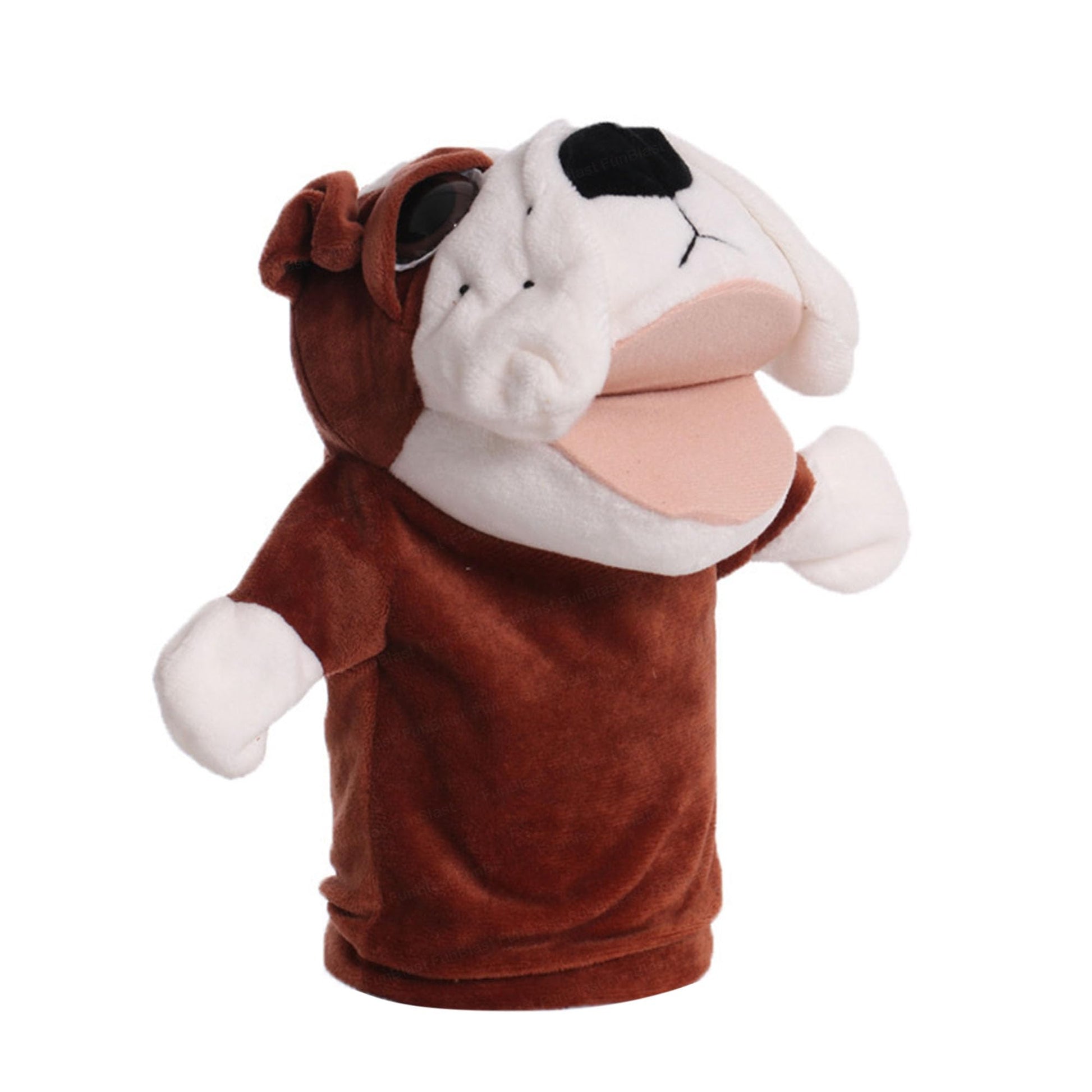 Funblast Hand Puppets For Kid - Plush Animals Hands Puppet With Movable Open Mouth, Story Telling Puppet For Kids, Soft Hand Pup