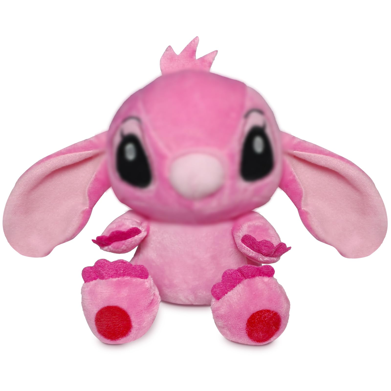 Henxing 8 Inch Stuffed Animal, Cartoon Plush Pillow, Cute Soft Plush Doll, Christmas Birthday Easter Gift For Kids Adults (Pink)