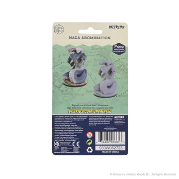 Wizkids Critical Role Unpainted Miniatures: Naga Abomination Unpainted Figure