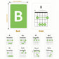 Axptech Guitar Chords Cards And Guitar Chord Chart- 56 Guitar Chord Flash Cards Deck- Guitar Notes Flash Card - Perfect Guitar L