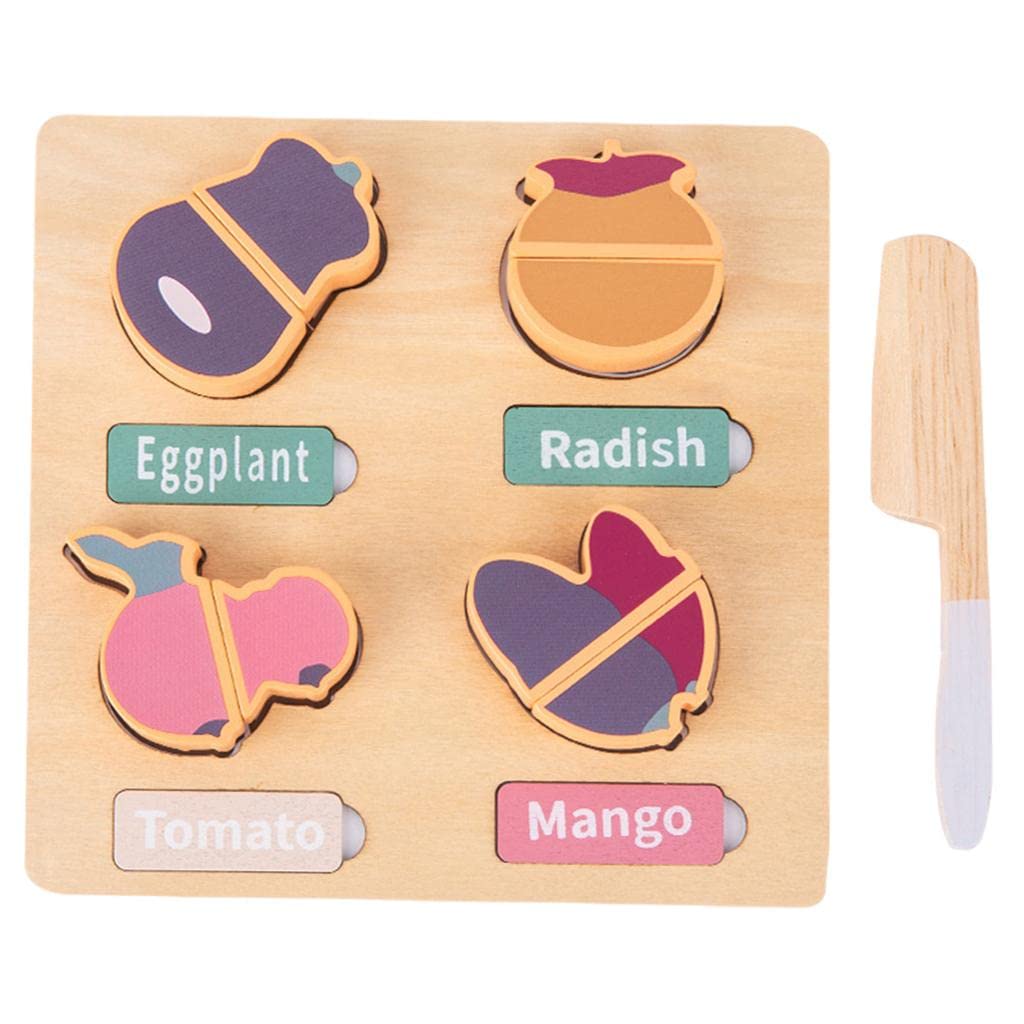 Bnf Puzzle Board Toys Fruit Vegetable Colourful Development For 24 Years Old Fbaby | Toys For Baby | Developmental Baby Toys1X 
