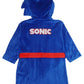 Sonic The Hedgehog Boys Costume Plush Fleece Robe, Sonic Blue, 45