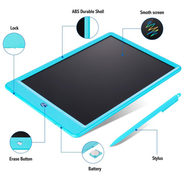 Eoocoo Toys For Ages 3-6, Drawing Board, 10 Inch Lcd Writing Tablet, Electronic Drawing Tablet, Boy Birthday Gift, Kids Toys, Dr
