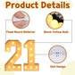 Imprsv 3Ft Light Up Numbers, Marquee Numbers 21St Birthday Decorations For Her Him, Large Light Up Numbers 21St Birthday Women F