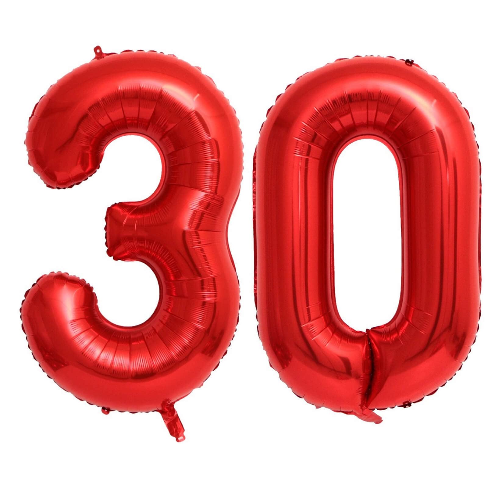40 Inch Red Number 30 Balloons Giant 30 Balloons Red Dirty 30 Birthday Balloons 30 Birthday Anniversary Party Decorations Suppli