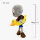 Dyharnsty Plants Vs Zombies Plush Toys Ducky Tube Zombie Soft Figure Doll, Plants Vs Zombies Toys Pvz Plush Zombie 1 2 Set(Ducky