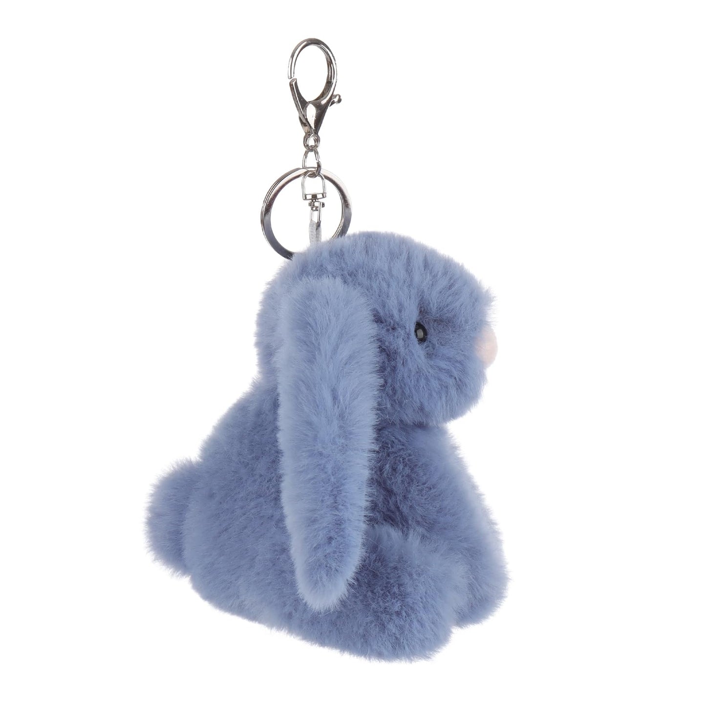 Apricot Lamb Cute Toys Plush Blue Bunny Rabbit Stuffed Animal Soft Keychain For Kids Bag, Purse, Backpack, Handbag (Blue Bunny，4.7 Inches)