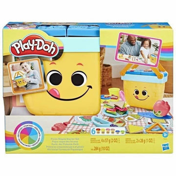 Play-Doh Picnic Shapes Starter Set, Preschool Toys (F6916) For 3+ Years