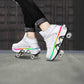 Wedsf Double-Row Deform Wheel Walking Shoes, US9, with Light, Removable Pulley, Roller Skate for Parkour