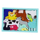 Ilsmysutra Wooden Puzzles Jigsaw Educational Preschool Toys Boy And Girl Kids Baby Farm|Toys For Baby|Developmental Baby Toys