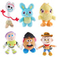 Suliutoys 6 Piece/Set Stuffed Plush Toys Story Woody Forky Bunny Alien Buzz Lightyear Mr Potato Model Doll Kids Toy Gift