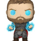 Funko 'Pop Marvel: Thor Ragnarok Thor With Odin Force Collectible Figure, Multicolor 30754
