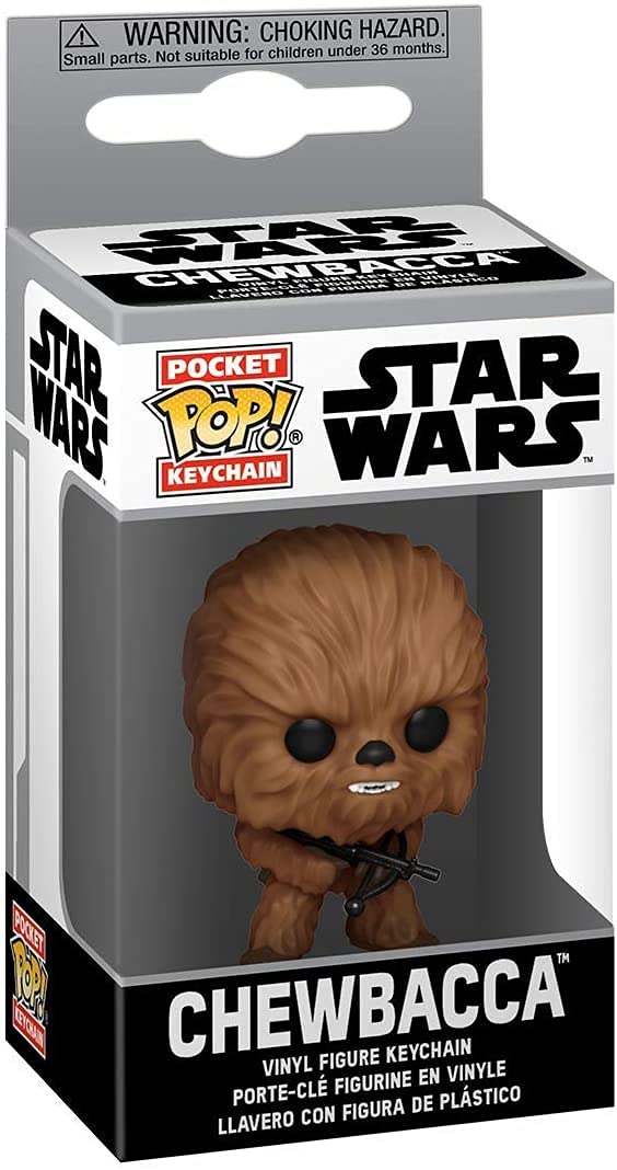 Funko Pop Keychain: Star Wars - Chewbacca, Multicolor, One Size