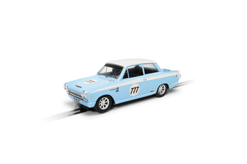 Scalextric Ford Lotus Cortina Jordan Racing Team #777 1:32 Slot Race Car C4330
