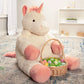Vermont Teddy Bear Giant Stuffed Unicorn - Giant Unicorn Stuffed Animals, 4 Foot, 48', 4 Ft