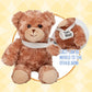 Jolitee Teddy Bear for Kids with Broken Arm - 10.5" Brown Plush Get Well Gift
