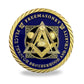 Glamtune Masonic Challenge Coin Master Mason Freemasonry Brotherhood Coin